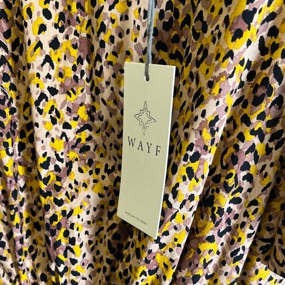 WAYF Cut Out Tiered Women's Maxi Dress NWT - Picture 11 of 11